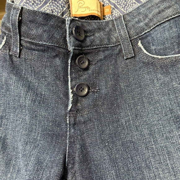 Paige Premium Denim Calabasas Super Low Rise Flare Jeans for Women - Picture 16 of 16